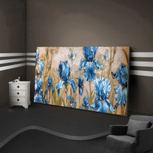 Load image into Gallery viewer, Flowers 45x85cm(canvas) full round drill diamond painting
