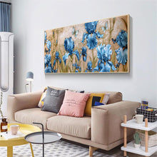 Load image into Gallery viewer, Flowers 45x85cm(canvas) full round drill diamond painting
