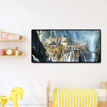Load image into Gallery viewer, Castle Mountain Scenery 80x40cm(canvas) full round drill diamond painting
