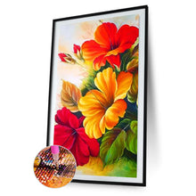 Load image into Gallery viewer, Morning Glory Women 45x85cm(canvas) full round drill diamond painting
