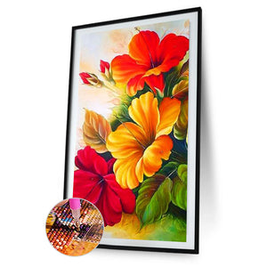 Morning Glory Women 45x85cm(canvas) full round drill diamond painting