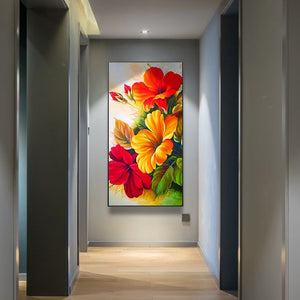 Morning Glory Women 45x85cm(canvas) full round drill diamond painting