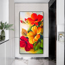 Load image into Gallery viewer, Morning Glory Women 45x85cm(canvas) full round drill diamond painting
