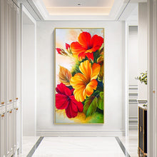 Load image into Gallery viewer, Morning Glory Women 45x85cm(canvas) full round drill diamond painting
