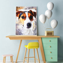 Load image into Gallery viewer, Dog Animal 30x40cm(canvas) full round drill diamond painting
