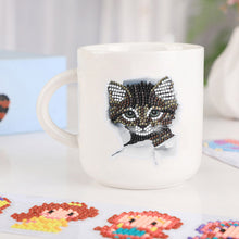 Load image into Gallery viewer, 6pcs Round Diamond Painting Stickers Rhinestone Cross Stitch Wall Sticker
