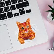 Load image into Gallery viewer, 6pcs Round Diamond Painting Stickers Rhinestone Cross Stitch Wall Sticker
