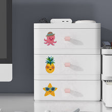 Load image into Gallery viewer, 9pcs DIY Animal Pineapple Diamond Painting Stickers Kit Mosaic Book Decor
