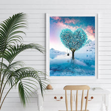 Load image into Gallery viewer, Love Tree 30x40cm(canvas)  beautiful special shaped drill diamond painting
