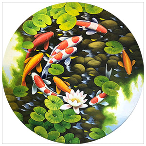 Fish 40x40cm(canvas) full round drill diamond painting