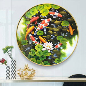 Fish 40x40cm(canvas) full round drill diamond painting