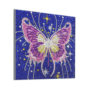 Butterfly 30x30cm(canvas) beautiful special shaped drill diamond painting