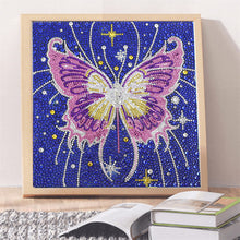 Load image into Gallery viewer, Butterfly 30x30cm(canvas) beautiful special shaped drill diamond painting
