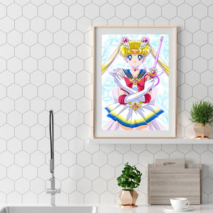 Sailor Moon 30x40cm(canvas) full round drill diamond painting