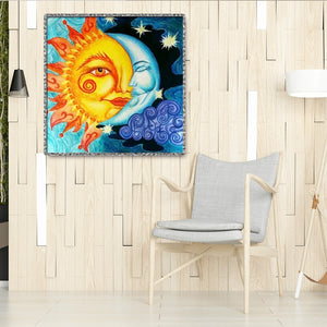 Sun Moon 45x45cm(canvas) full square drill diamond painting