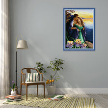 Load image into Gallery viewer, Character Printed Cross Stitch Kits 14CT 2 Threads Ecological Cotton 40*53CM
