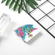 Load image into Gallery viewer, Portable DIY Special Shaped Diamond Painting Makeup Mirror (Cat Butterfly)

