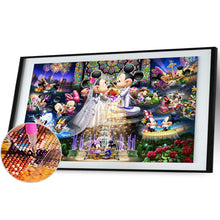 Load image into Gallery viewer, Cartoon Mouse 85x45cm(canvas) full round drill diamond painting
