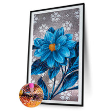 Load image into Gallery viewer, Flower Set 45x85cm(canvas) full round drill diamond painting

