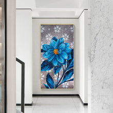 Load image into Gallery viewer, Flower Set 45x85cm(canvas) full round drill diamond painting
