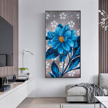 Load image into Gallery viewer, Flower Set 45x85cm(canvas) full round drill diamond painting
