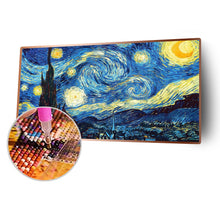 Load image into Gallery viewer, Starry Sky 45x85cm(canvas) full round drill diamond painting

