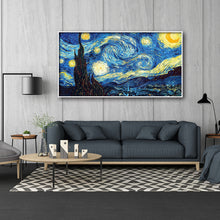 Load image into Gallery viewer, Starry Sky 45x85cm(canvas) full round drill diamond painting
