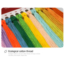 Load image into Gallery viewer, Animal 14CT 2 Threads Cotton Cross Stitch Kits DIY Canvas Needlework 34*35CM
