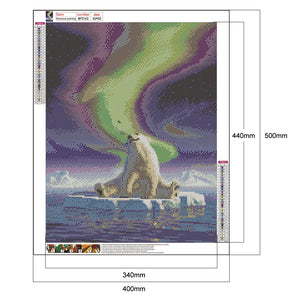 Animal 40x50cm(canvas) full square drill diamond painting