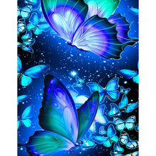 Load image into Gallery viewer, Butterfly 40x50cm(canvas) full square drill diamond painting
