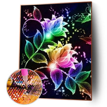 Load image into Gallery viewer, Flowers 40x50cm(canvas) full square drill diamond painting
