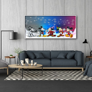 Mouse 100x50cm(canvas) full round drill diamond painting