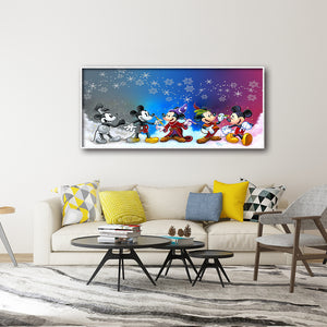 Mouse 100x50cm(canvas) full round drill diamond painting