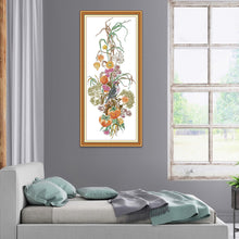 Load image into Gallery viewer, Flowers 14CT Stamped Cross Stitch Kit 29x64cm(canvas)
