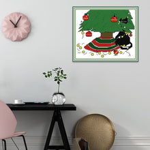 Load image into Gallery viewer, Animal 25x20cm(canvas) Printed canvas 14CT 2 Threads Cross stitch kits
