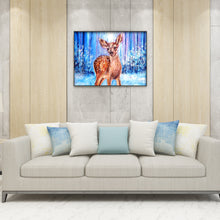 Load image into Gallery viewer, Little Deer 40x30cm(canvas) full round drill diamond painting
