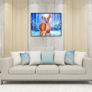 Little Deer 40x30cm(canvas) full round drill diamond painting