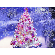 Load image into Gallery viewer, Christmas Tree 40x30cm(canvas) full round drill diamond painting
