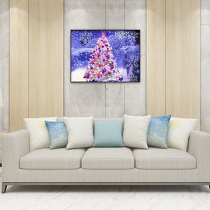 Christmas Tree 40x30cm(canvas) full round drill diamond painting