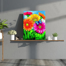 Load image into Gallery viewer, Vibrant Flower 30x40cm(canvas) full round drill diamond painting
