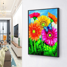 Load image into Gallery viewer, Vibrant Flower 30x40cm(canvas) full round drill diamond painting
