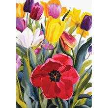 Load image into Gallery viewer, Vibrant Flower 30x40cm(canvas) full round drill diamond painting
