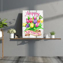 Load image into Gallery viewer, Vibrant Flower 30x40cm(canvas) full round drill diamond painting
