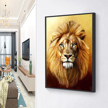Load image into Gallery viewer, Lion 40x50cm(canvas) full square drill diamond painting
