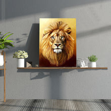 Load image into Gallery viewer, Lion 40x50cm(canvas) full square drill diamond painting
