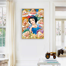 Load image into Gallery viewer, Snow Princess 40x50cm(canvas) full round drill diamond painting
