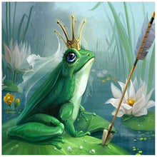 Load image into Gallery viewer, Frog 30x30cm(canvas) full round drill diamond painting
