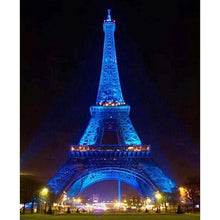 Load image into Gallery viewer, Eiffel Tower 30x40cm(canvas) full round drill diamond painting
