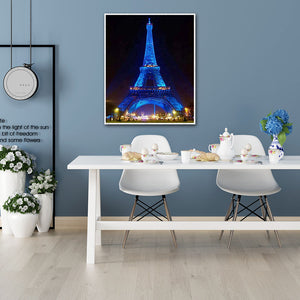 Eiffel Tower 30x40cm(canvas) full round drill diamond painting