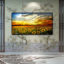 Load image into Gallery viewer, Wonderful Nature 85x45cm(canvas) full round drill diamond painting

